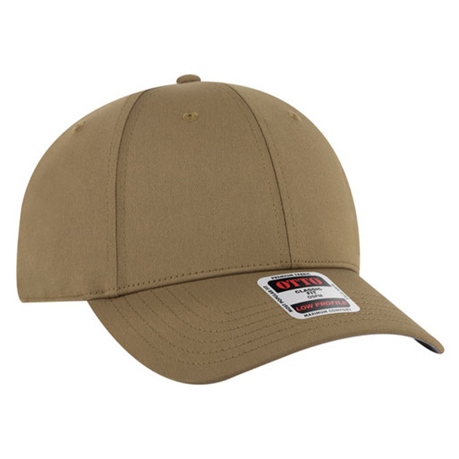 OTTO CAP 6 Panel Low Profile Baseball Cap - 19-3