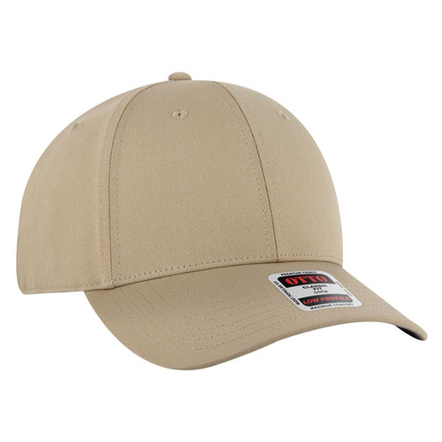 OTTO CAP 6 Panel Low Profile Baseball Cap - 19-3
