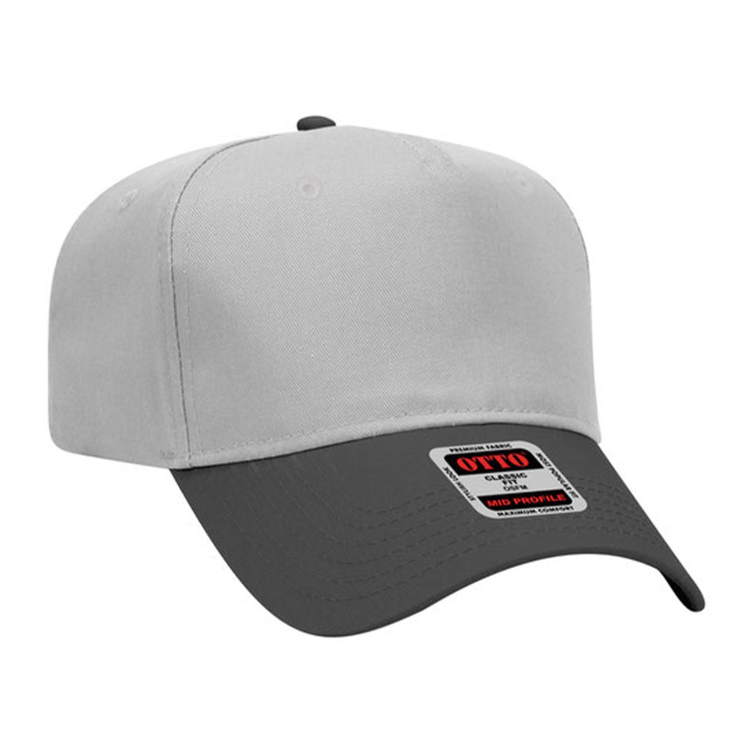 OTTO CAP 5 Panel Mid Profile Baseball Cap - 31-069