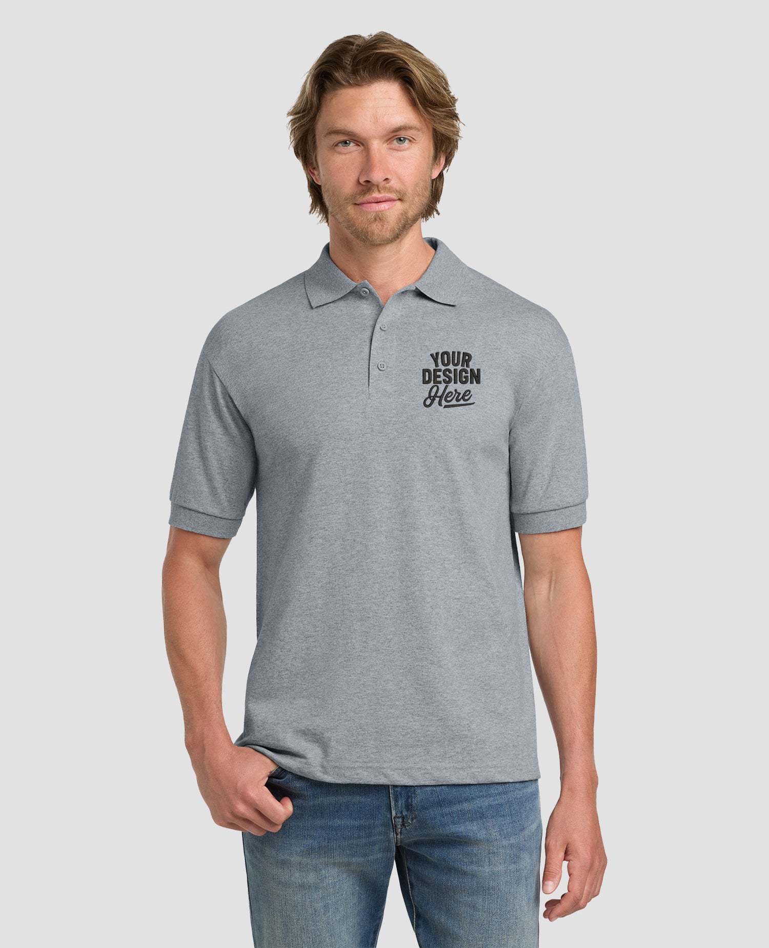 Gildan DryBlend 6-Ounce Jersey Knit Sport Shirt 8800