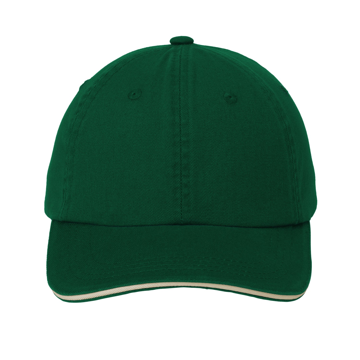 Port Authority Sandwich Bill Cap with Striped Closure - C830
