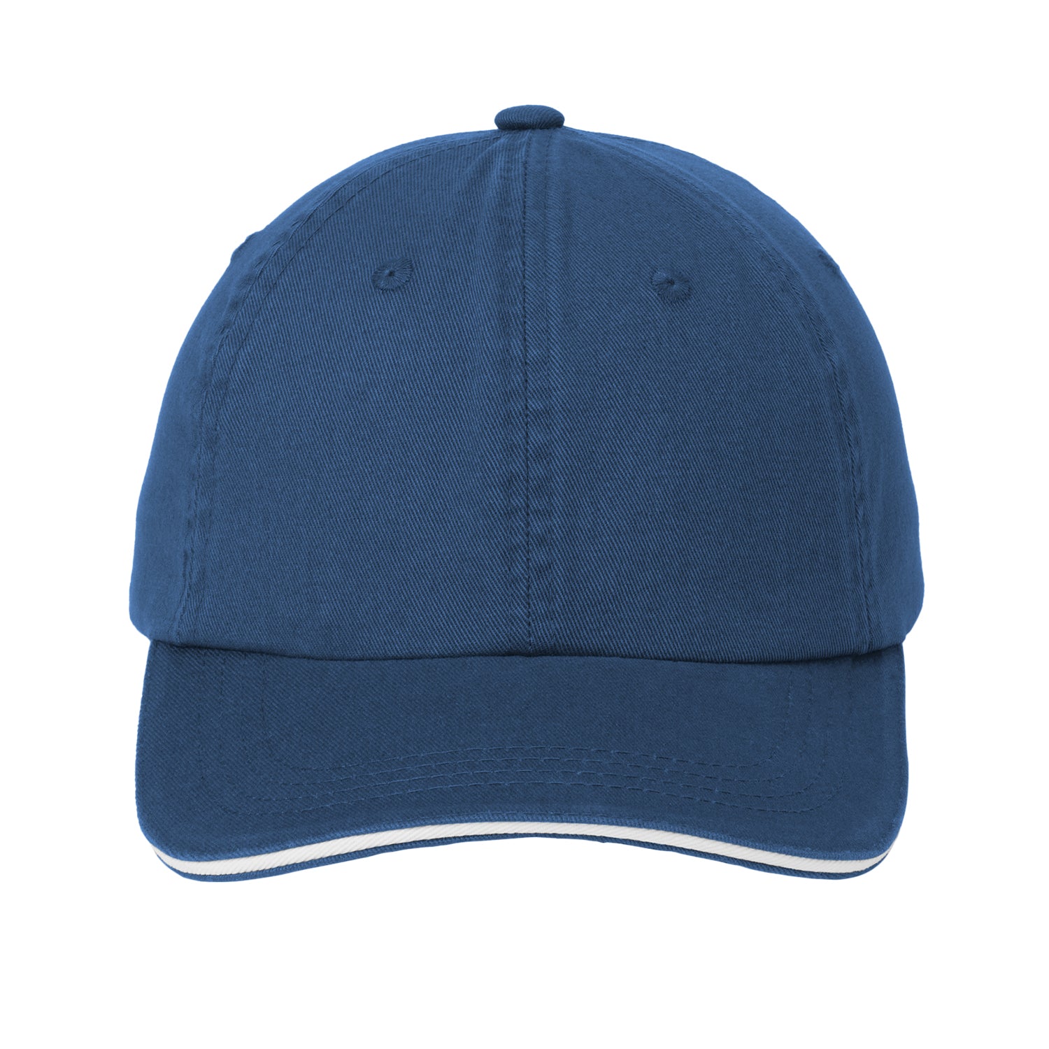 Port Authority Sandwich Bill Cap with Striped Closure - C830