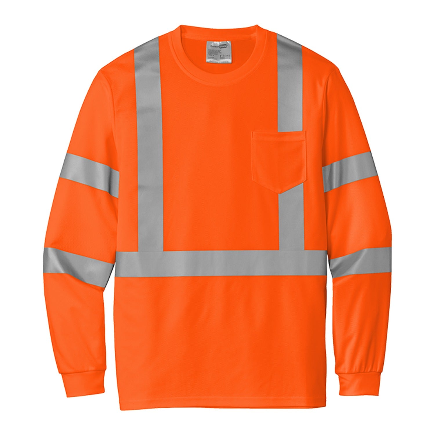 CornerStone ANSI 107 Class 3 Mesh Long Sleeve Tee - CS203