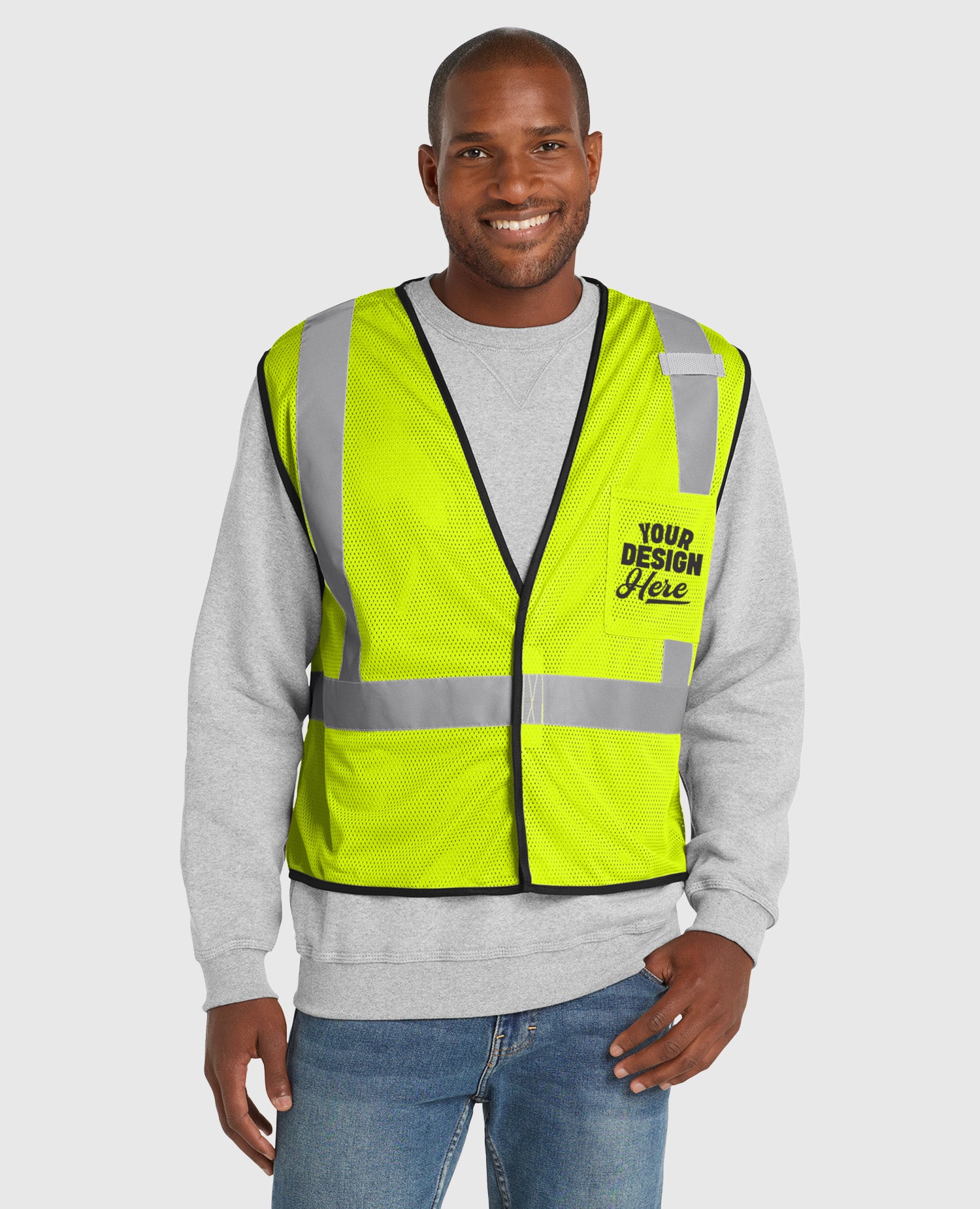 CornerStone ANSI 107 Class 2 Economy Mesh One-Pocket Vest CSV100