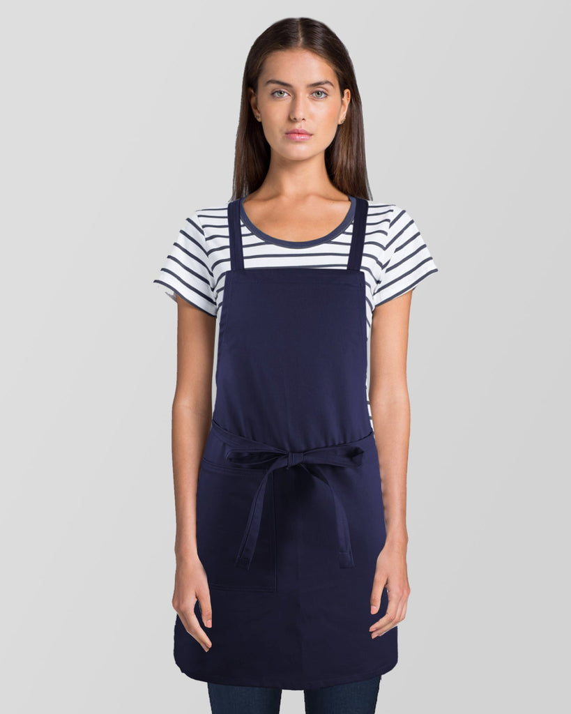 James Bib Apron - Charcoal