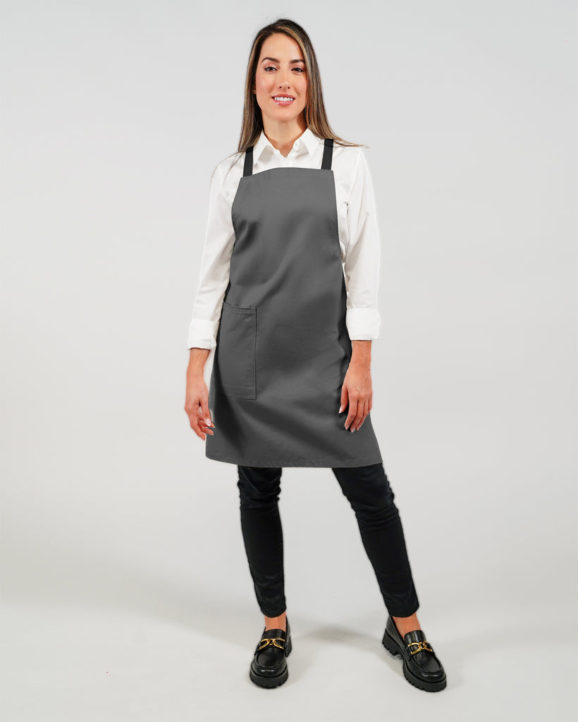 James Bib Apron - Navy