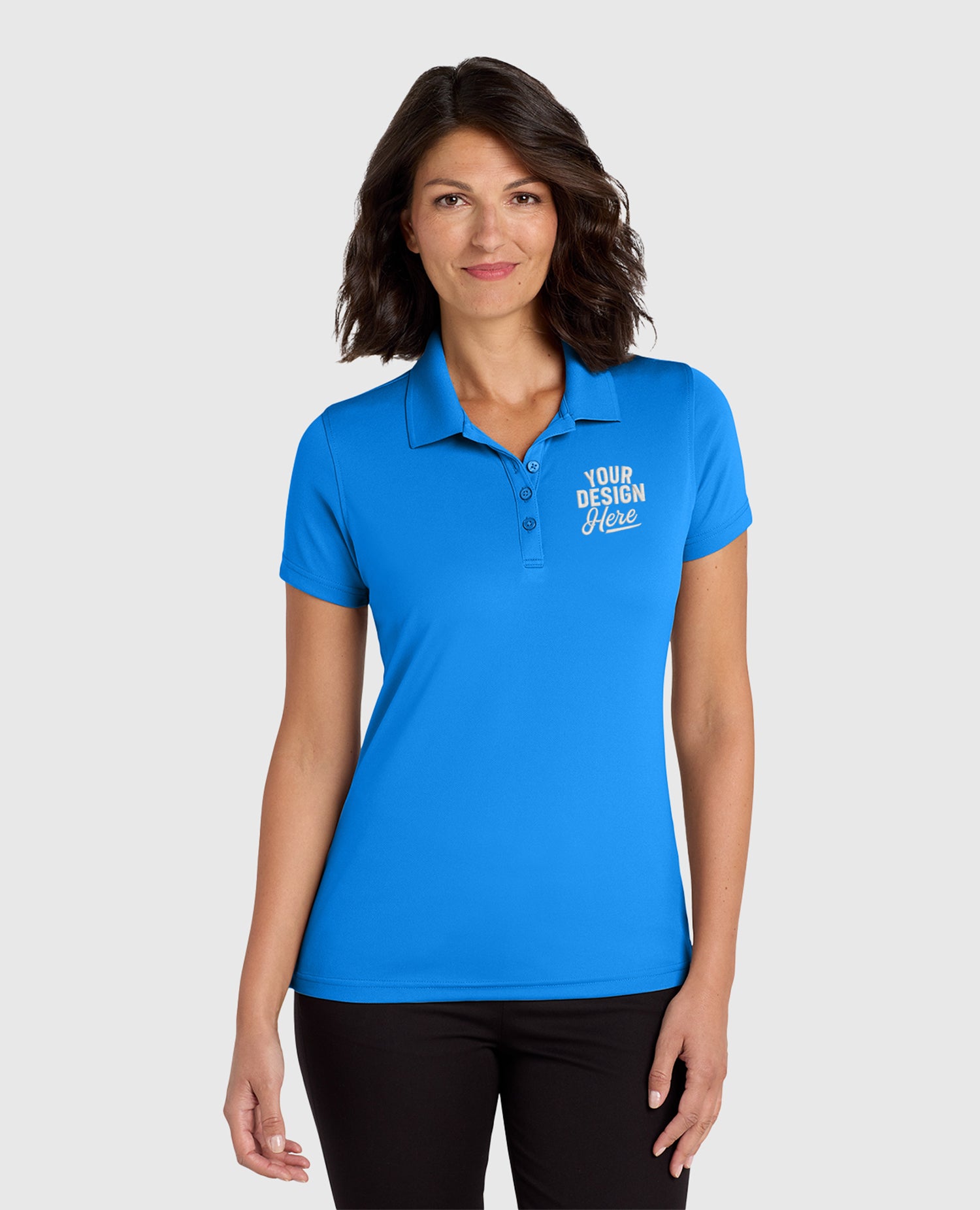 Port Authority Women's Dry Zone UV Micro-Mesh Polo LK110