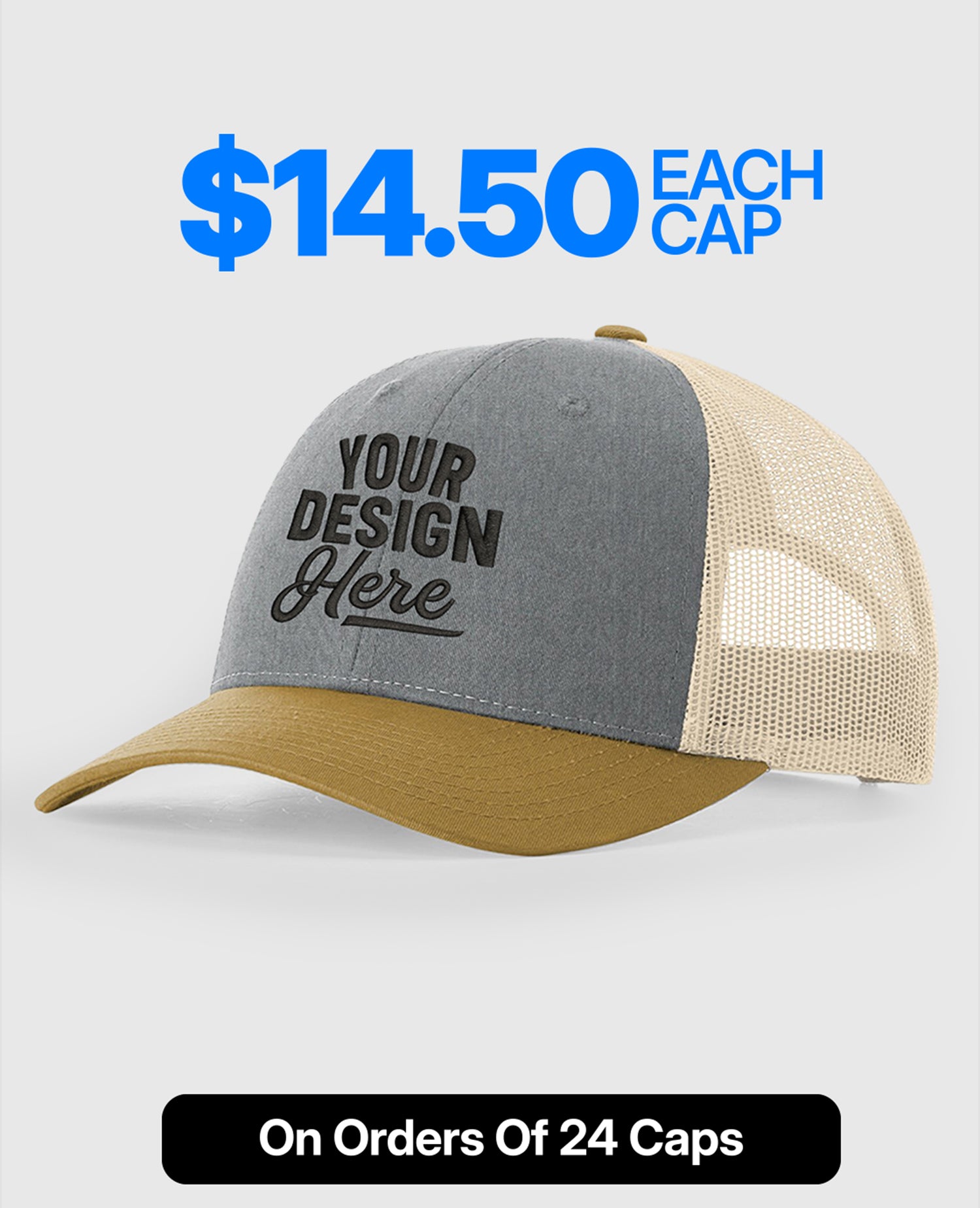 Richardson Low Pro Trucker Hat - 115