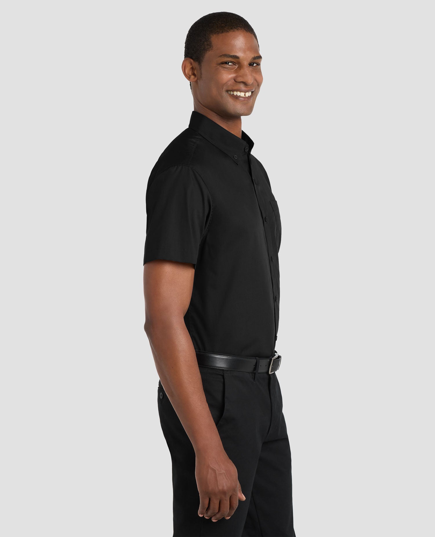 Port Authority Short Sleeve Carefree Poplin Shirt - W101