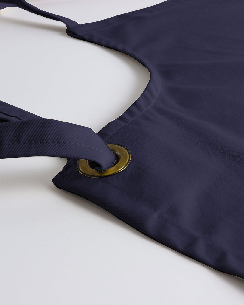 James Bib Apron - Charcoal