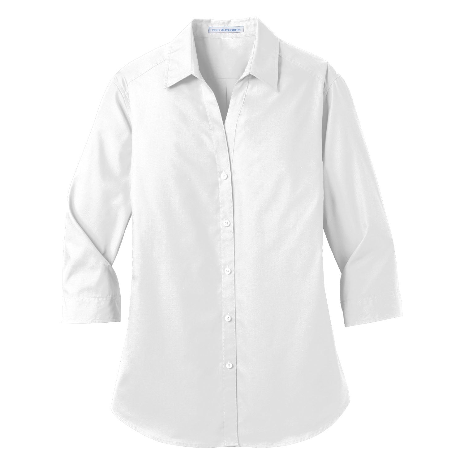 Port Authority Women's 3/4-Sleeve Carefree Poplin Shirt - LW102