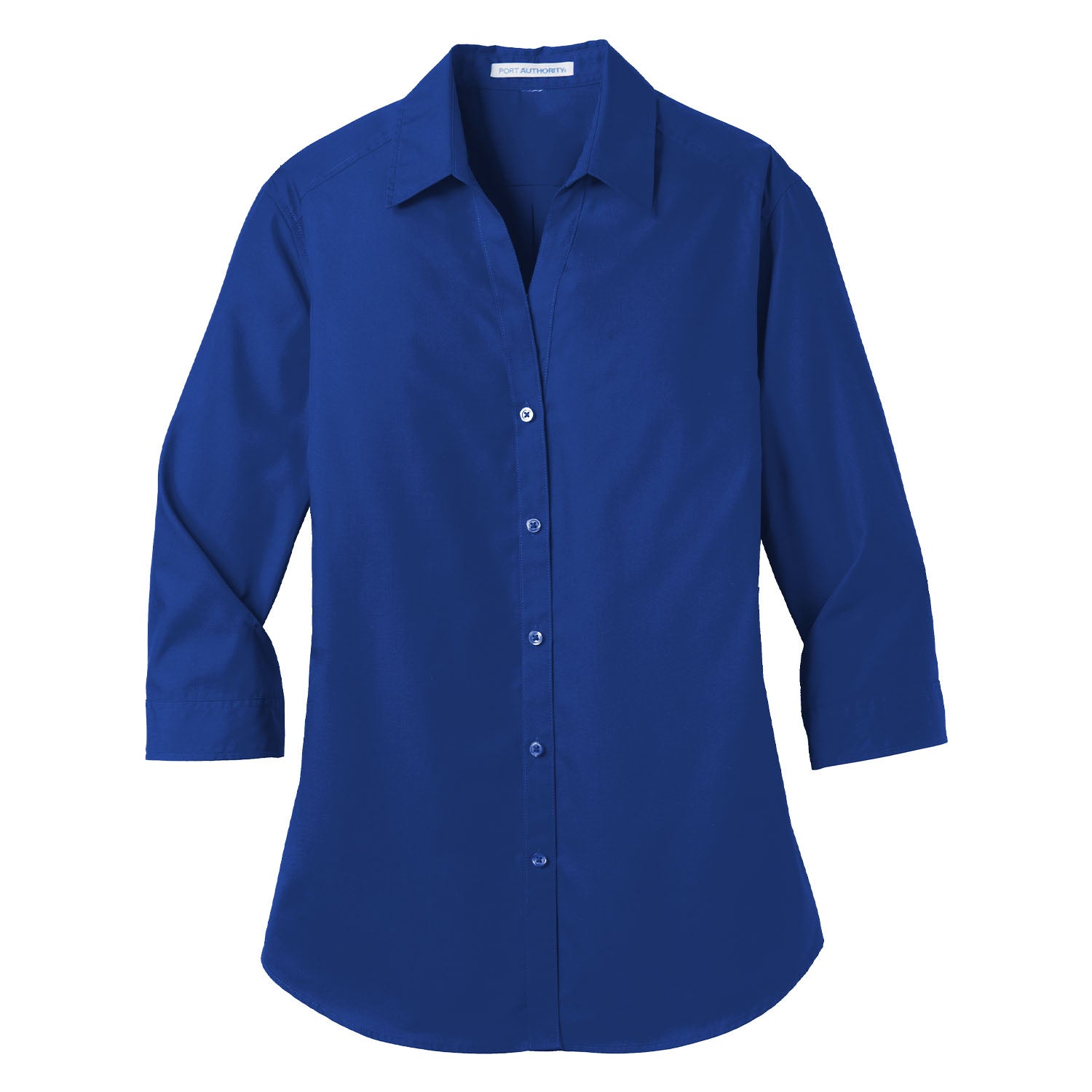 Port Authority Women's 3/4-Sleeve Carefree Poplin Shirt - LW102