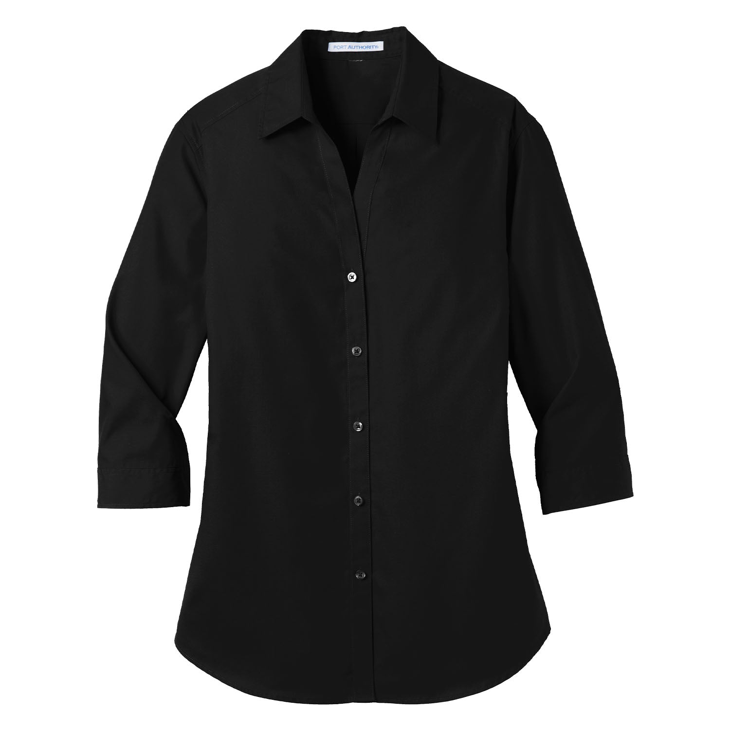 Port Authority Women's 3/4-Sleeve Carefree Poplin Shirt - LW102