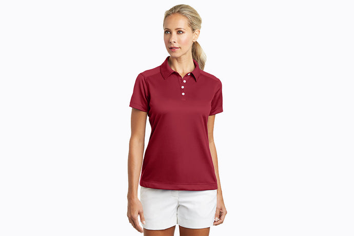 Nike Golf - Ladies Dri-FIT Pebble Texture Polo. 354064 - WUE INC 