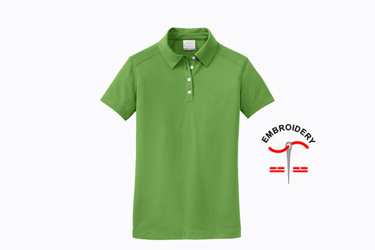 Nike Golf - Ladies Dri-FIT Pebble Texture Polo. 354064 - WUE INC 
