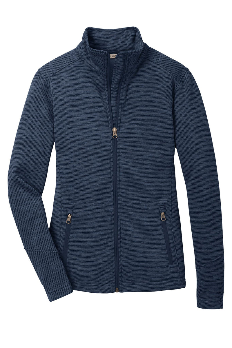 Load image into Gallery viewer, Ladies Digi Stripe Fleece Jacket - Port Authority L231
