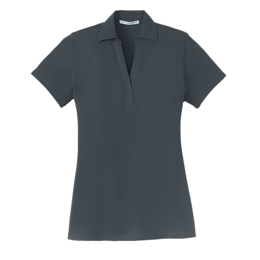 Port Authority Ladies Silk Touch Y-Neck Polo L5001 - WUE INC 