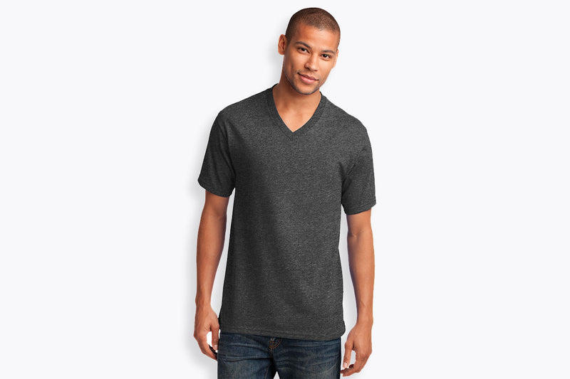 Load image into Gallery viewer, Port &amp; Company Core Cotton V-Neck Tee. PC54V - WUE INC 

