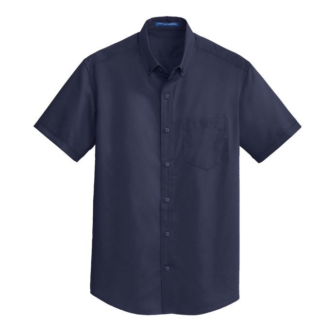 Port Authority SuperPro Short Sleeve Twill Shirt. S664 - WUE INC 