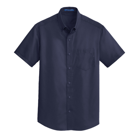 Port Authority SuperPro Short Sleeve Twill Shirt. S664 - WUE INC 