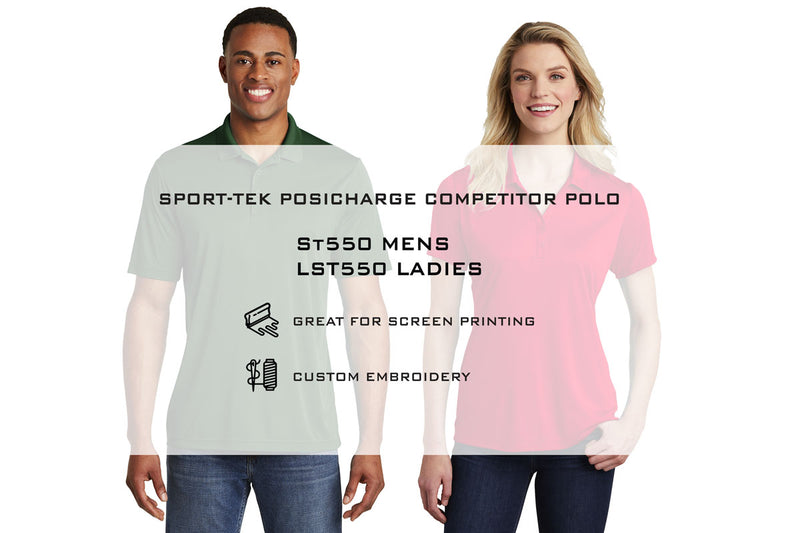 Load image into Gallery viewer, Sport-Tek  PosiCharge Ladies Competitor Polo LST550 - WUE INC 
