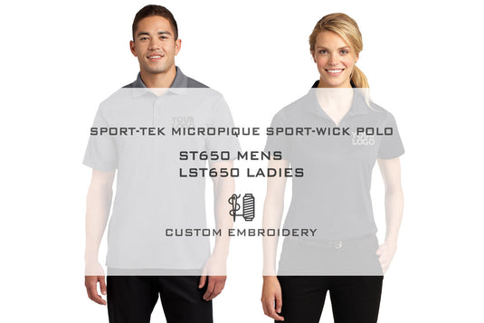 Sport-Tek Micropique Sport-Wick Polo ST650 - WUE INC 